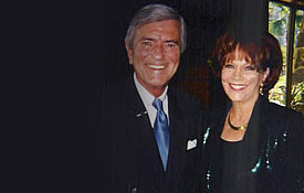 Dr. Lloyd Ogilvie and Samantha at Christian Celebrity Luncheons in Palm Springs, CA
